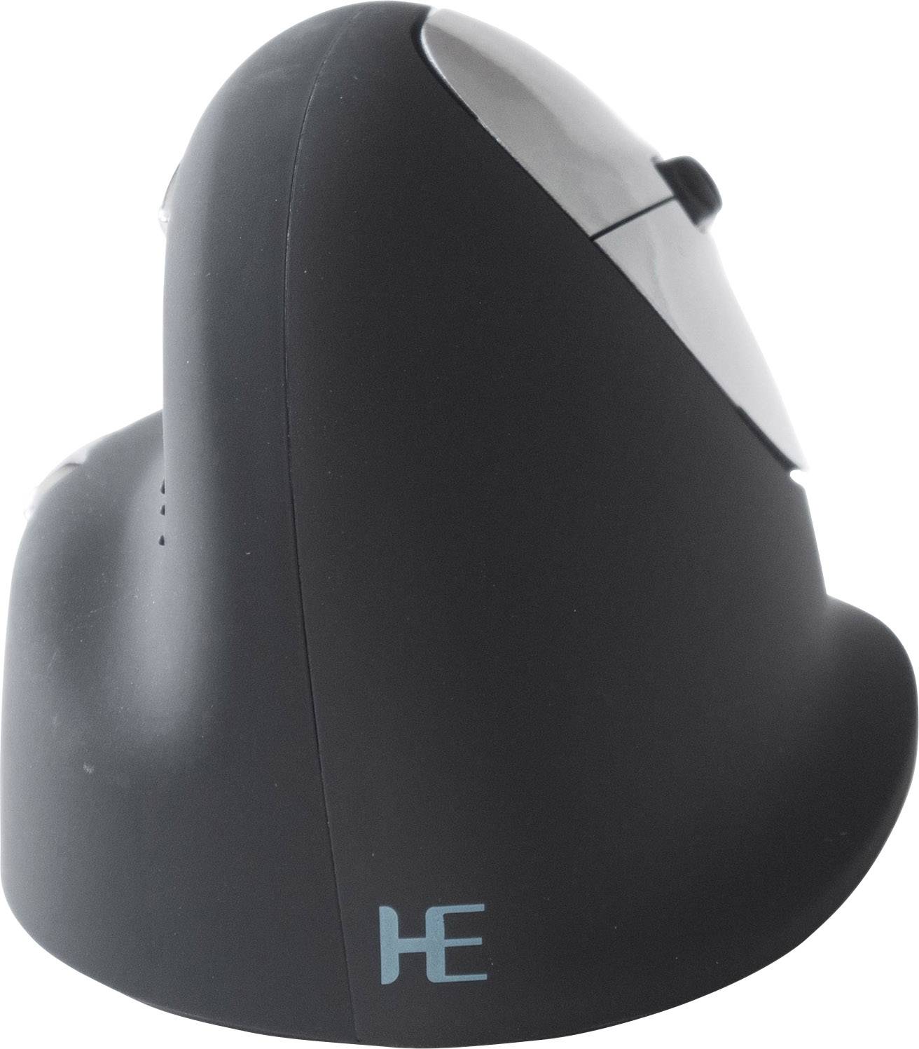 R-GO Tools RGOHEWL Ergonomische Maus Funk Optisch Schwarz, Silber 4 Tasten 1750 dpi Ergonomisch