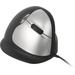 R-GO Tools RGOHELA Ergonomische Maus USB Größe: L Optisch Schwarz, Silber 4 Tasten 3500 dpi Ergonomisch