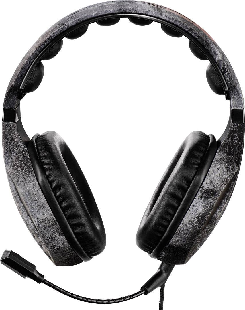 Hama URAGE SOUNDZ EVO Gaming Headset USB schnurgebunden Over Ear Grau, Schwarz