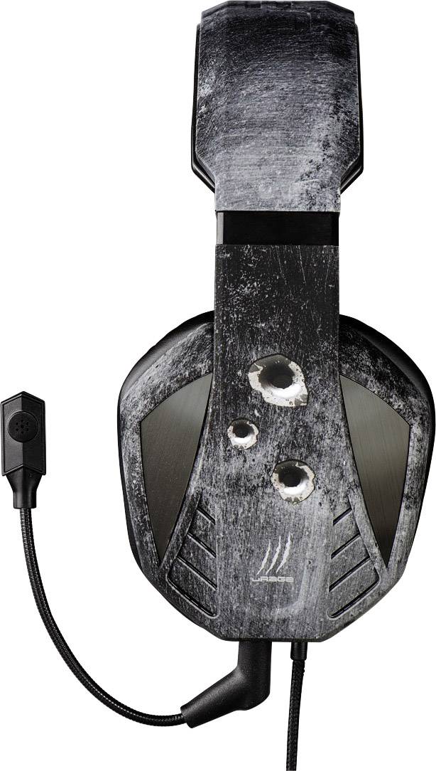 Hama URAGE SOUNDZ EVO Gaming Headset USB schnurgebunden Over Ear Grau, Schwarz