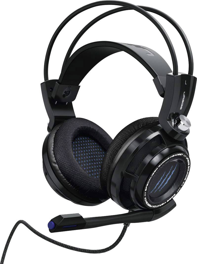 Hama uRage SoundZ 7.1 Gaming Headset USB schnurgebunden Over Ear Schwarz
