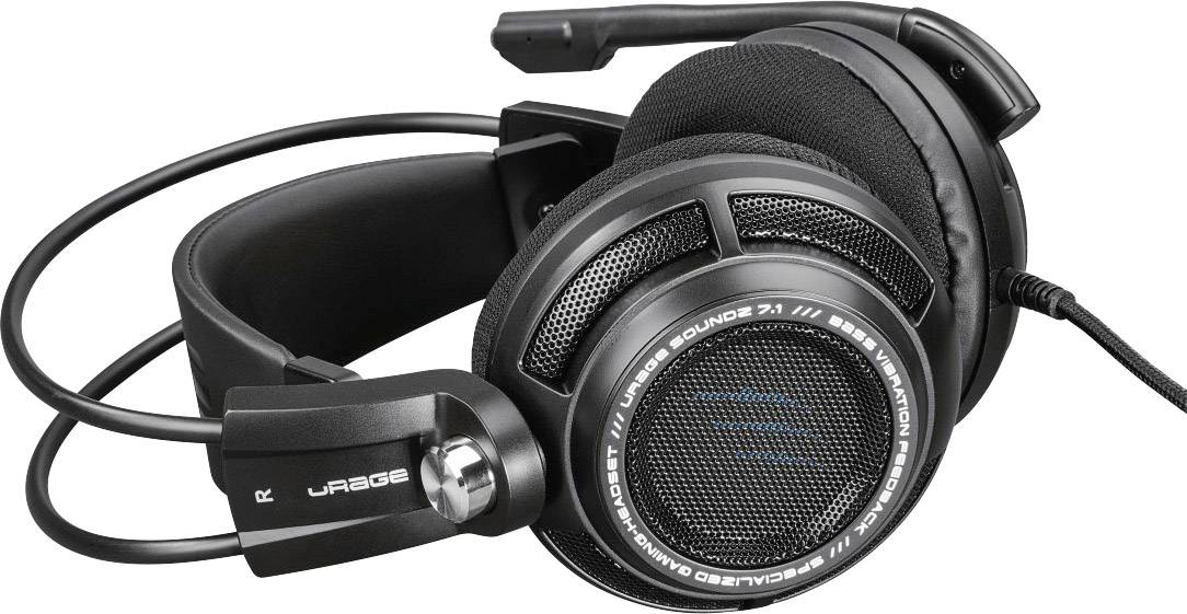 Hama uRage SoundZ 7.1 Gaming Headset USB schnurgebunden Over Ear Schwarz