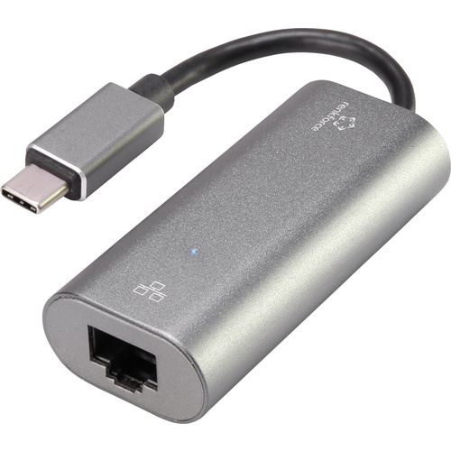 Renkforce Netzwerkadapter 1 GBit/s USB-C™ USB 3.2 (Gen 2), LAN (10/100/1000 MBit/s)