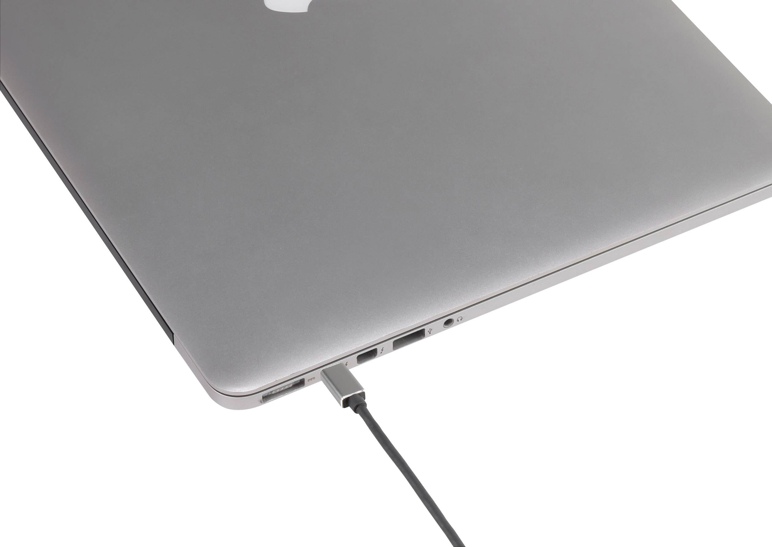 Renkforce 3+1 Port USB 3.2 Gen 2-Hub mit eingebautem Netzwerk-Anschluss, mit Aluminiumgehäuse Silbe
