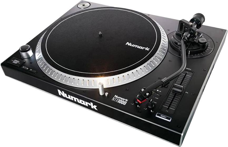 Numark NTX 1000 USB-Plattenspieler Direktantrieb Schwarz