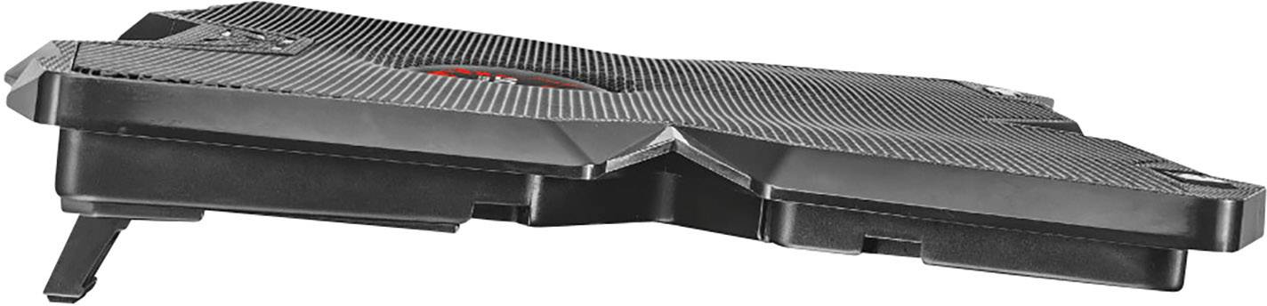 Trust GXT 278 Yozu Notebook-Ständer mit Kühlfunktion höhenverstellbar, regelbare Lüfter