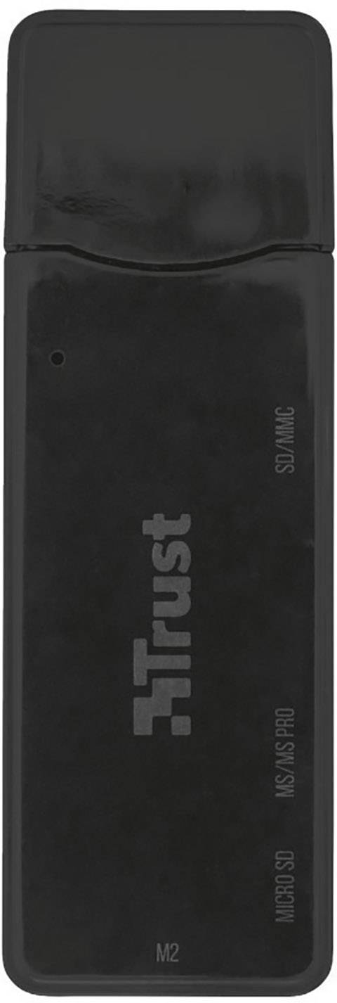 Trust Nanga USB 3.1 Externer Speicherkartenleser USB-A (USB 2.0) Schwarz