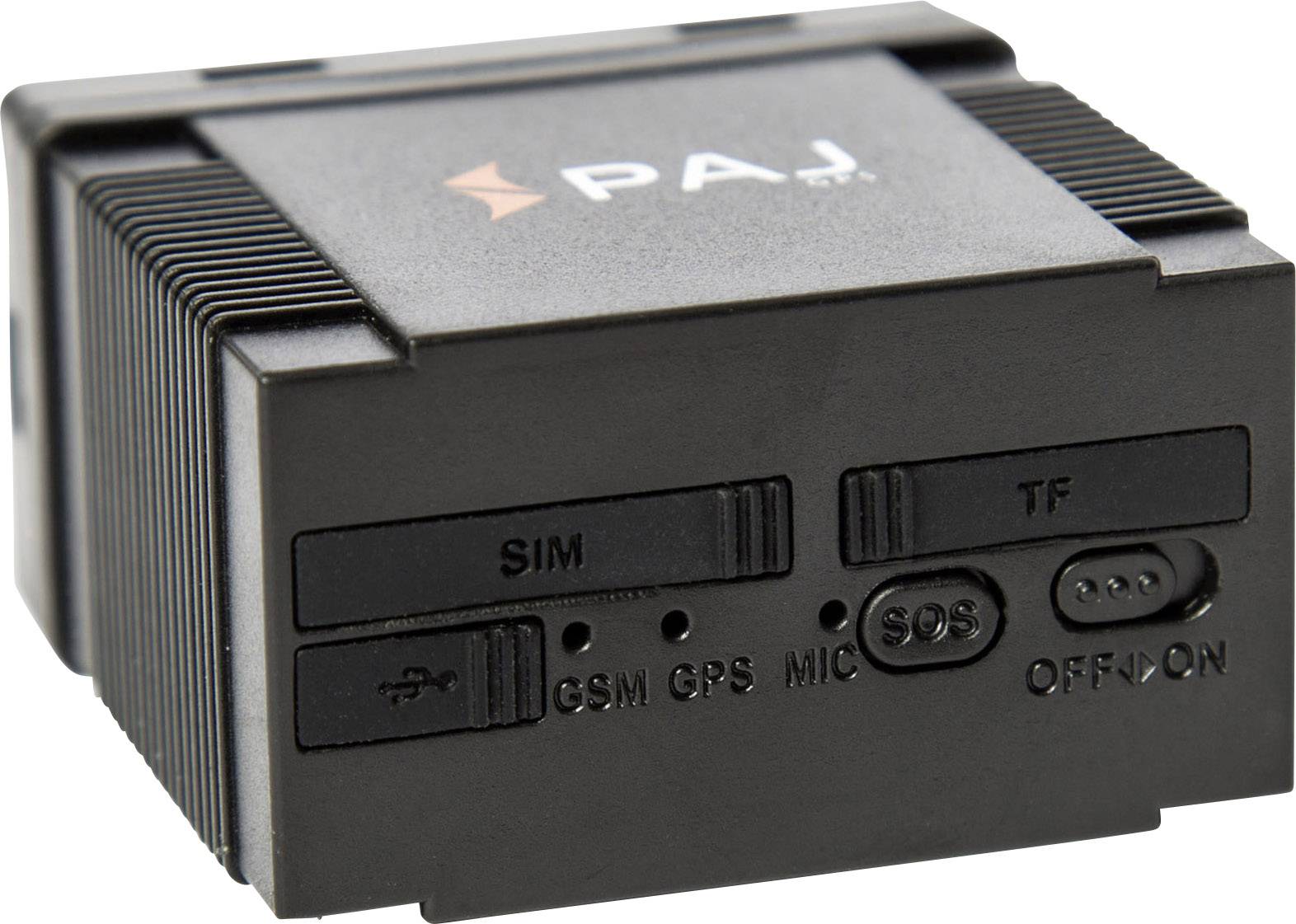 PAJ Komplettset - CAR GPS Tracker Fahrzeugtracker, Multifunktionstracker Schwarz