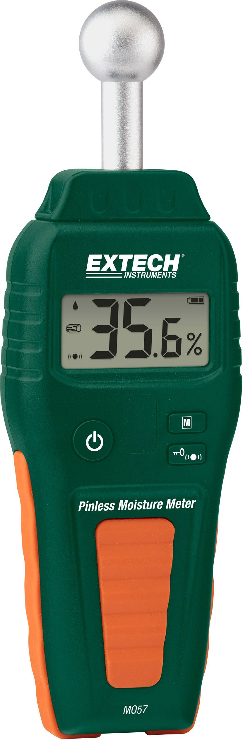 Extech MO57 Materialfeuchtemessgerät Messbereich Baufeuchtigkeit (Bereich) 0.1 bis 99.9% vol Messbereich Holzfeuchtigkeit