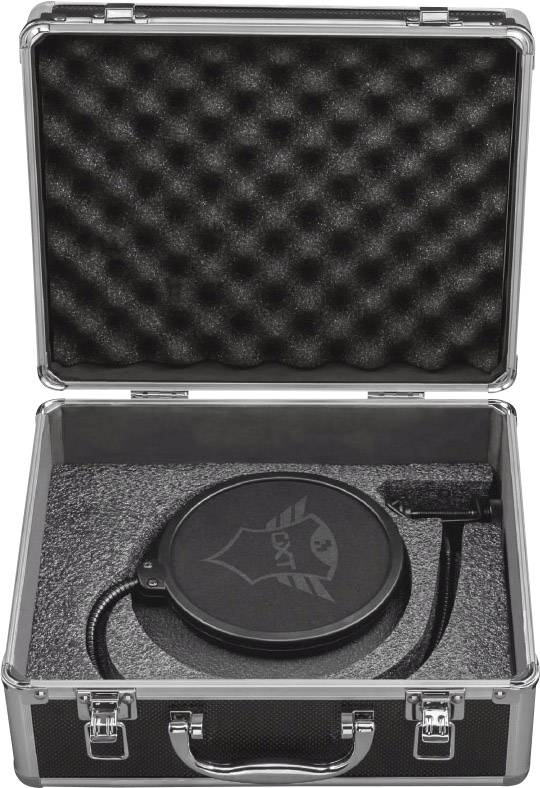 Trust GXT 252 Emita Stand PC-Mikrofon Übertragungsart (Details):Kabelgebunden Standfuß USB Kabelgebunden Schwarz