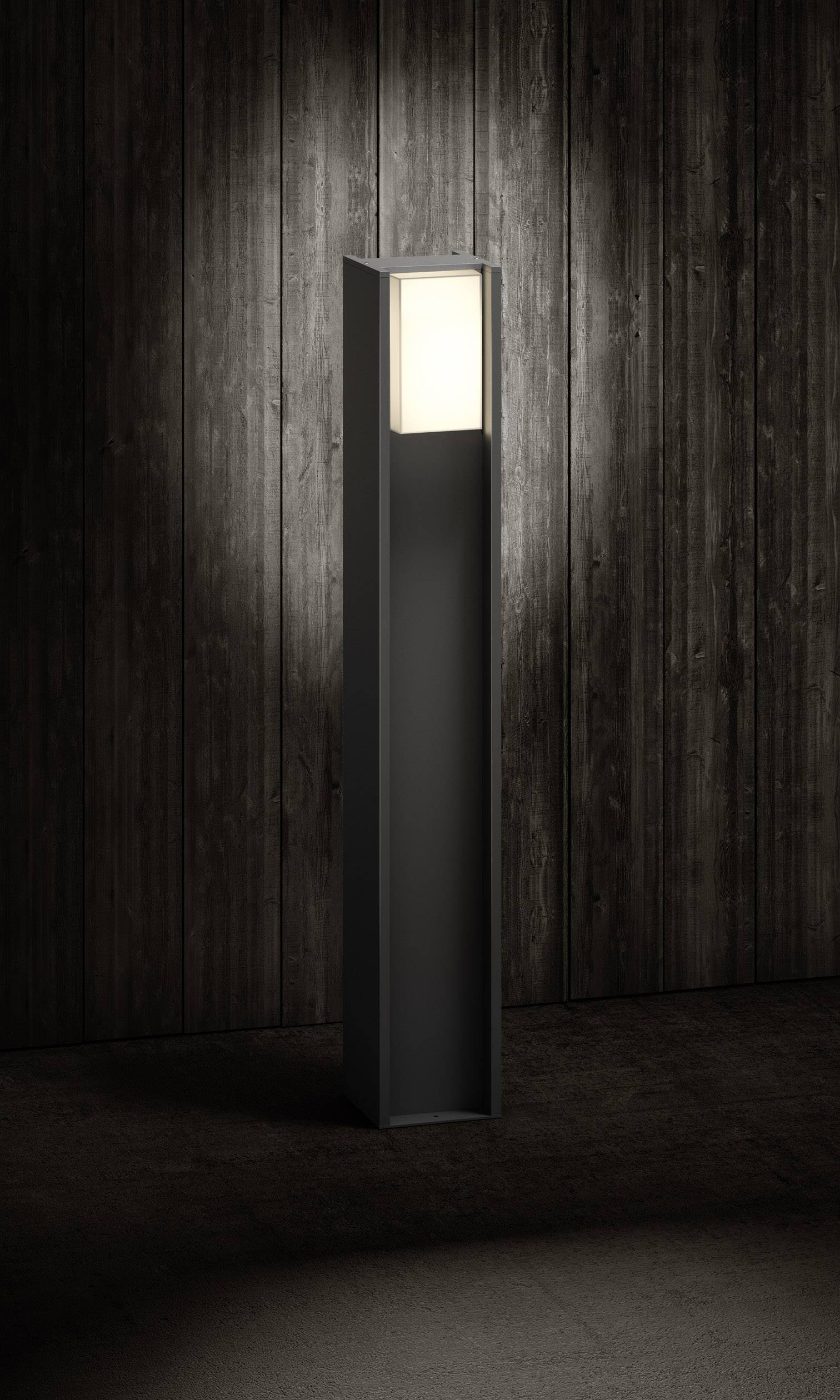 Philips LED Außenstandleuchte 16474/93/P0 Turaco E27 9.5 W Warmweiß