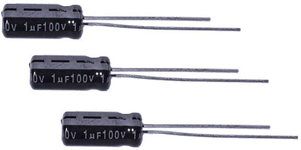 Jamicon TKR4R7M2AD11M Elektrolyt-Kondensator THT 2 mm 4.7 µF 100 V 20 % (Ø x L) 5 mm x 11 mm