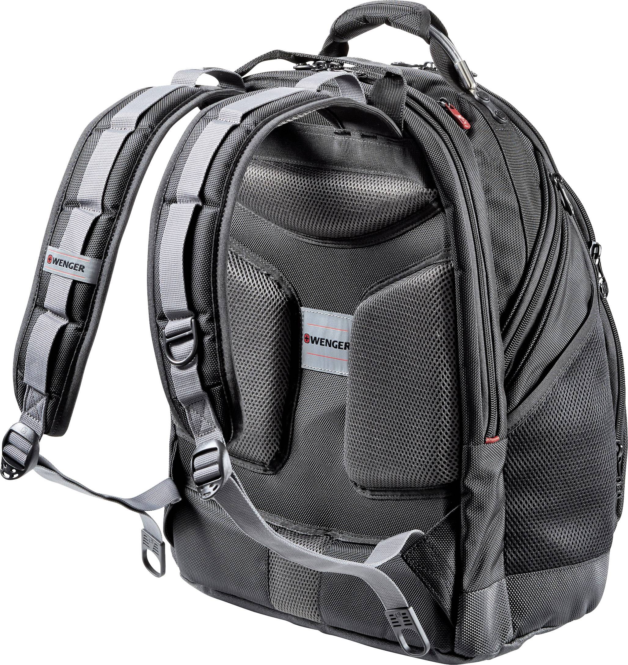 Wenger Notebook Rucksack Synergy Black Balistic Passend für maximal: 39,6cm (15,6") Schwarz