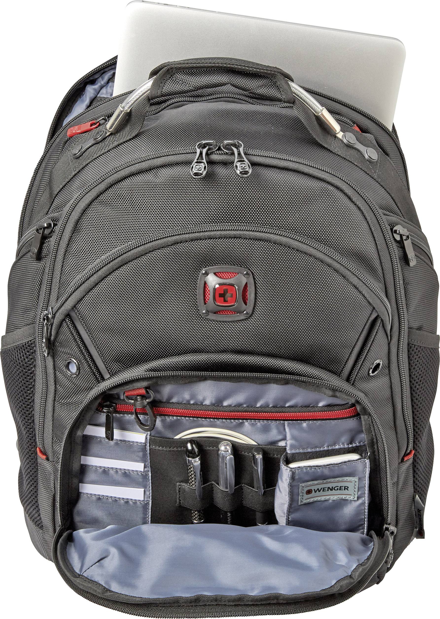 Wenger Notebook Rucksack Synergy Black Balistic Passend für maximal: 39,6cm (15,6") Schwarz