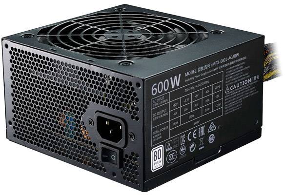 Cooler Master MasterWatt Lite PC Netzteil 600 W ATX 80PLUS®