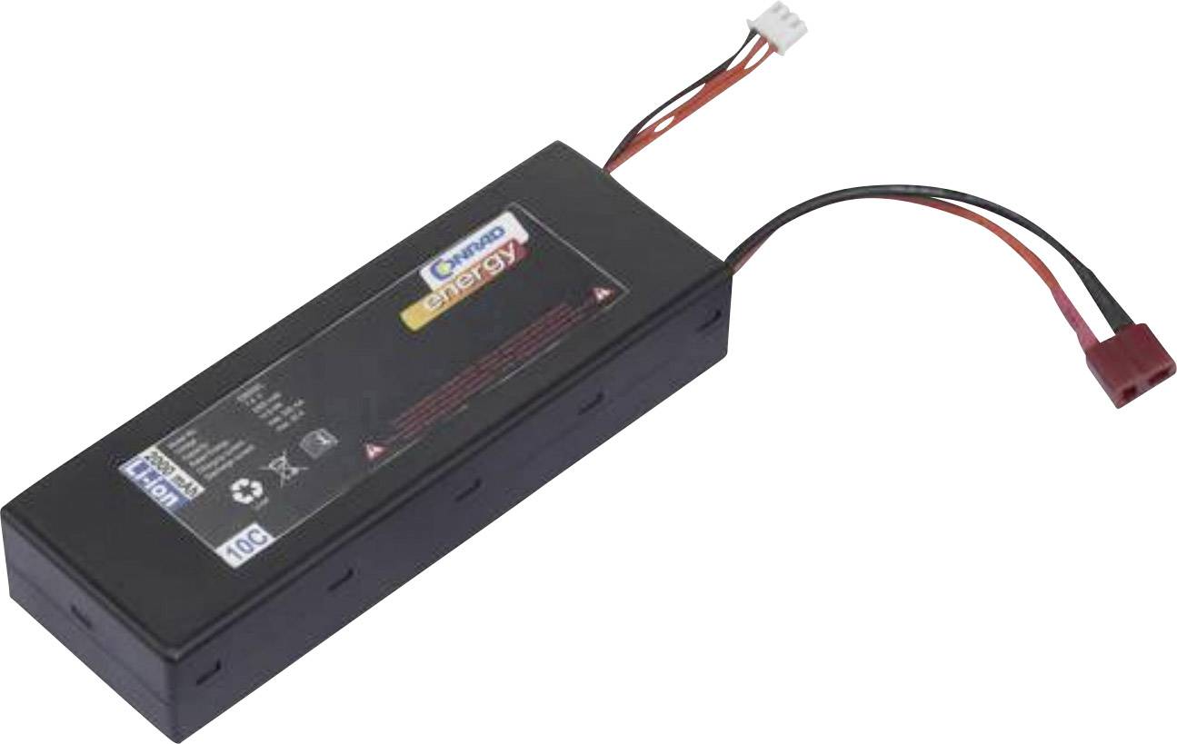 Reely Modellbau-Akkupack (LiIon) 7.4 V 2000 mAh Zellen-Zahl: 2 10 C Box Hardcase T-Stecksystem