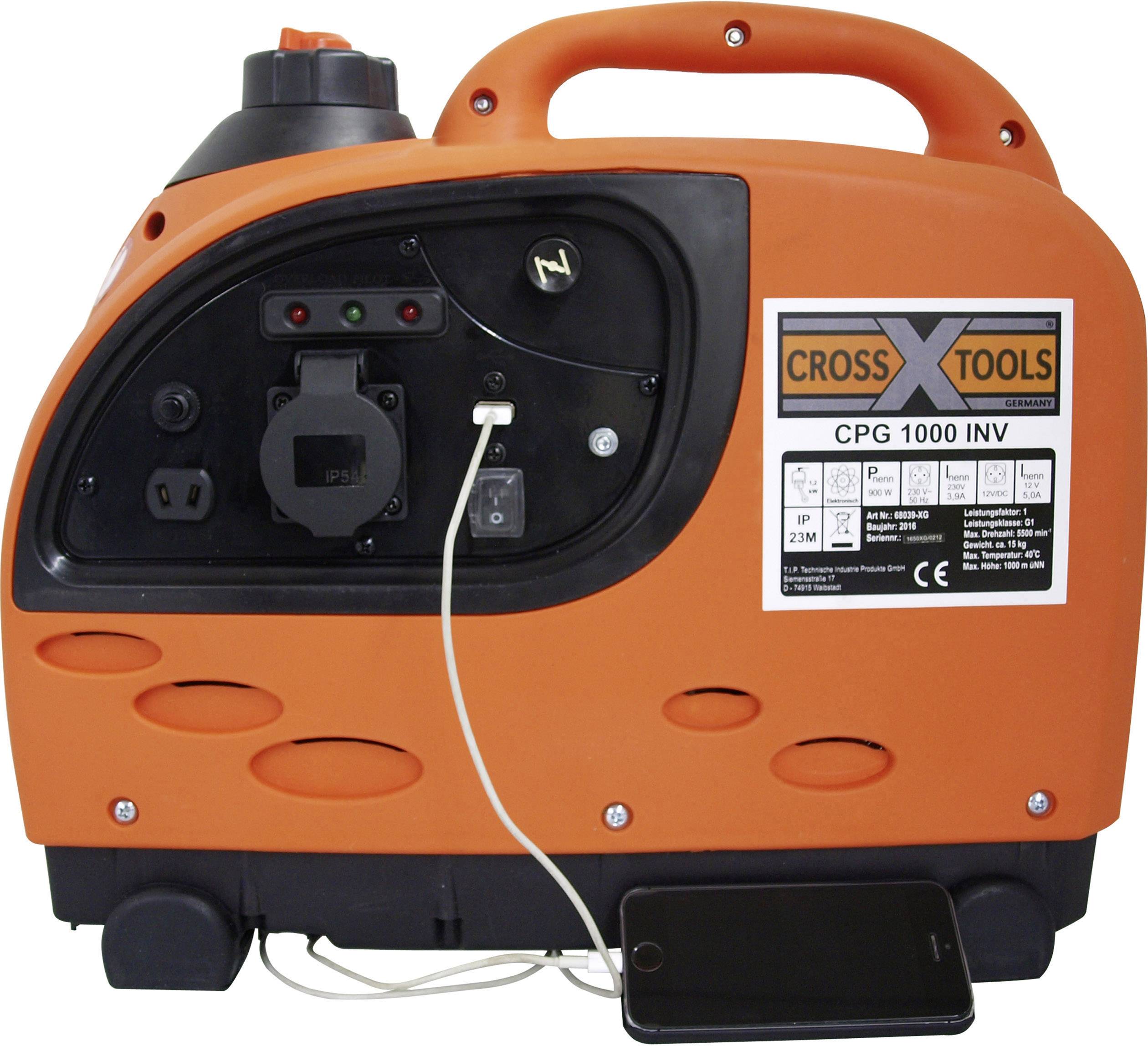CrossTools CPG 1000 INV 4-Takt Stromerzeuger 230V 13kg