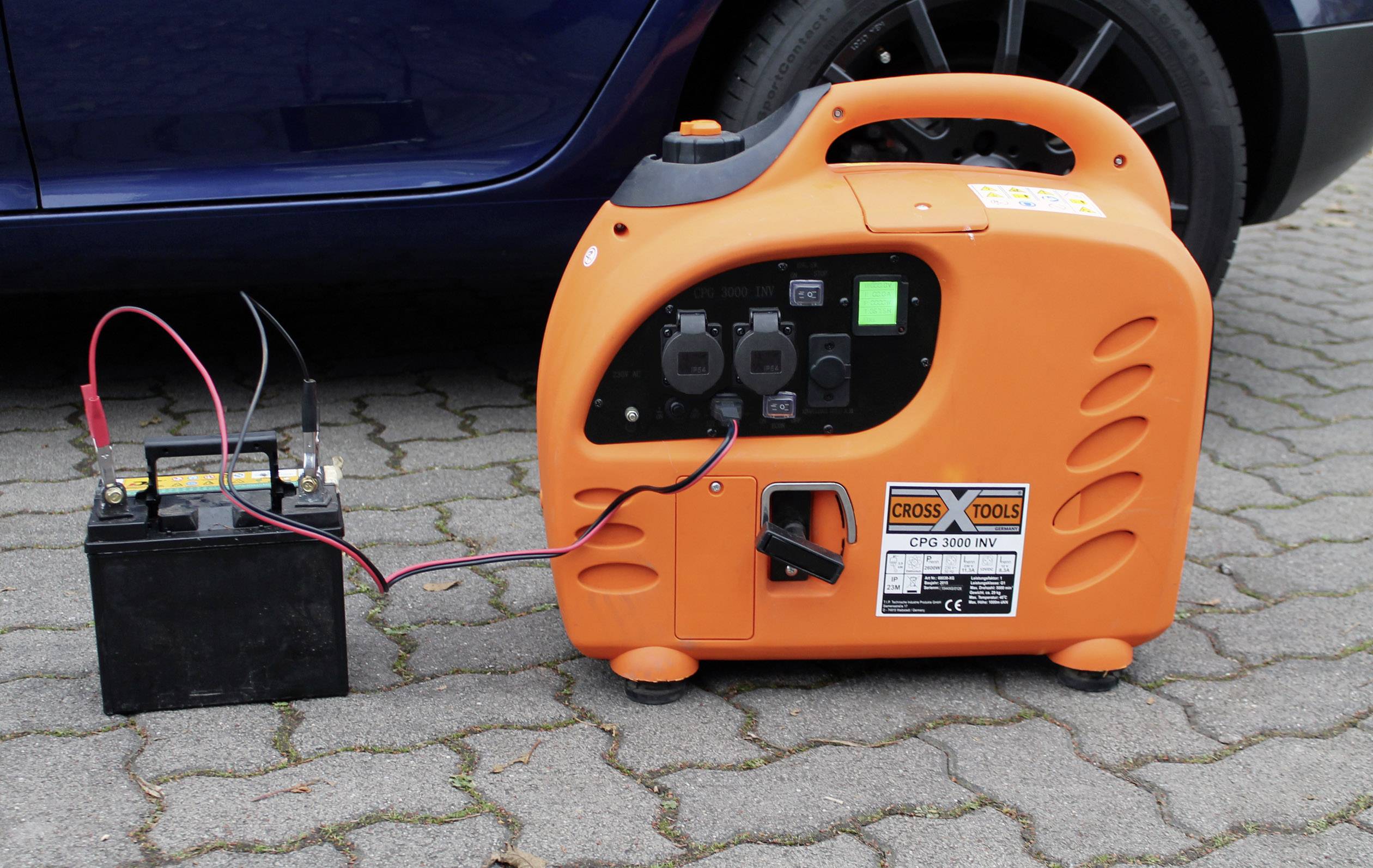 CrossTools CPG 3000 INV 4-Takt Inverter-Stromerzeuger 230V 28kg 2600W