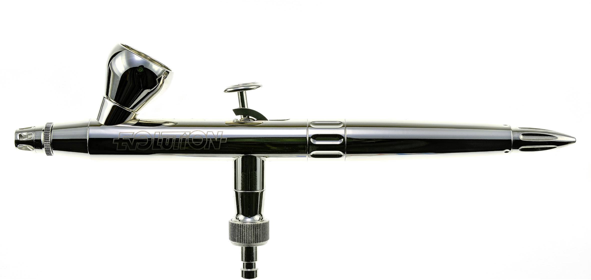Harder & Steenbeck Evolution Silverline Solo Double Action Airbrush-Pistole Düsen-Ø 0,2 mm