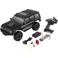 Reely Free Men Brushed 1:10 RC Modellauto Elektro Crawler Allradantrieb (4WD) 100% RtR 2,4GHz inkl. Akku, Ladegerät und Reely Free Men Brushed 1:10 RC Modellauto Elektro Crawler Allradantrieb (4WD) 100% RtR 2,4GHz inkl. Akku, Ladegerät und