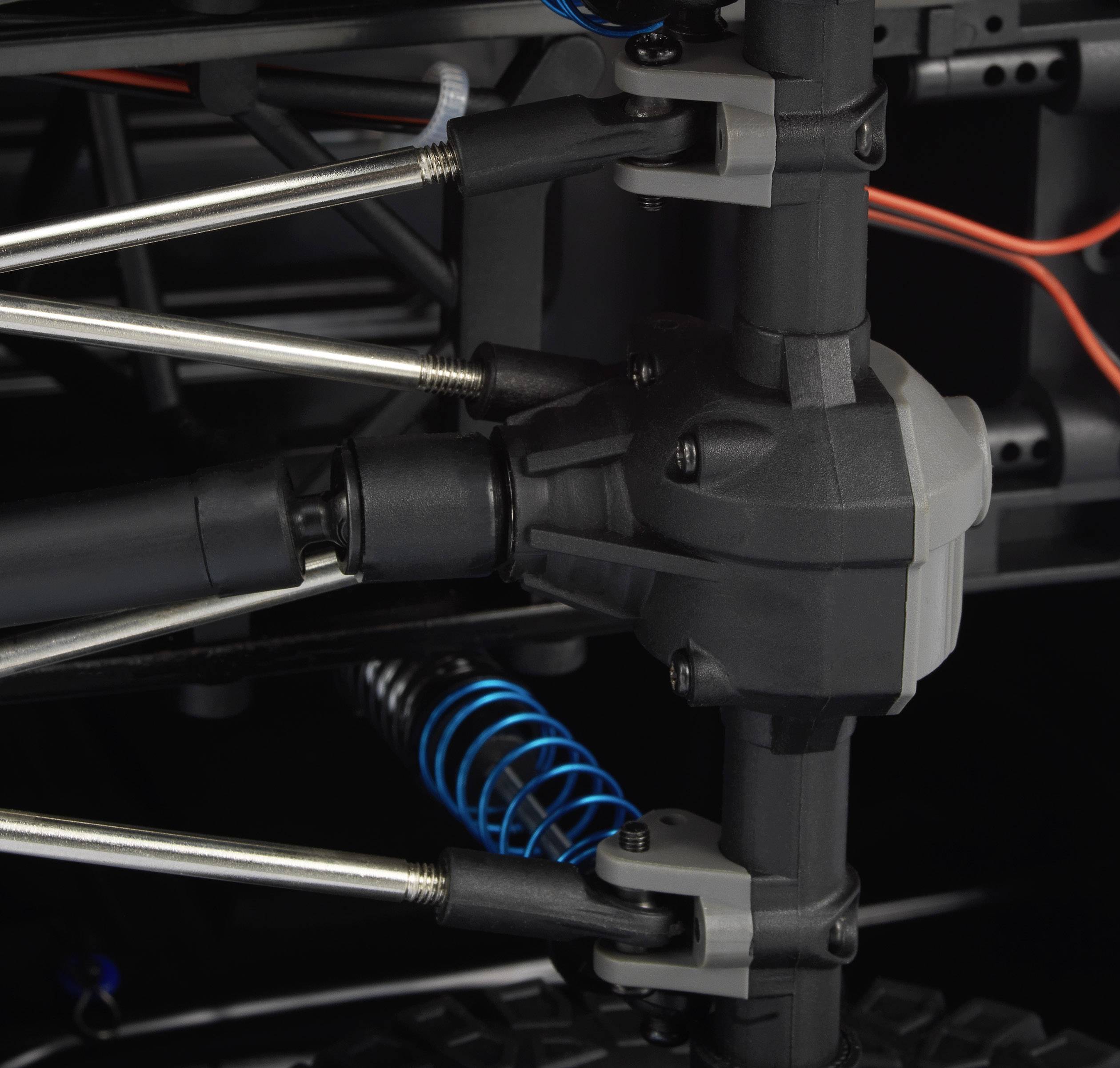 Reely Free Men Brushed 1:10 RC Modellauto Elektro Crawler Allradantrieb (4WD) 100% RtR 2,4GHz inkl. Akku, Ladegerät und