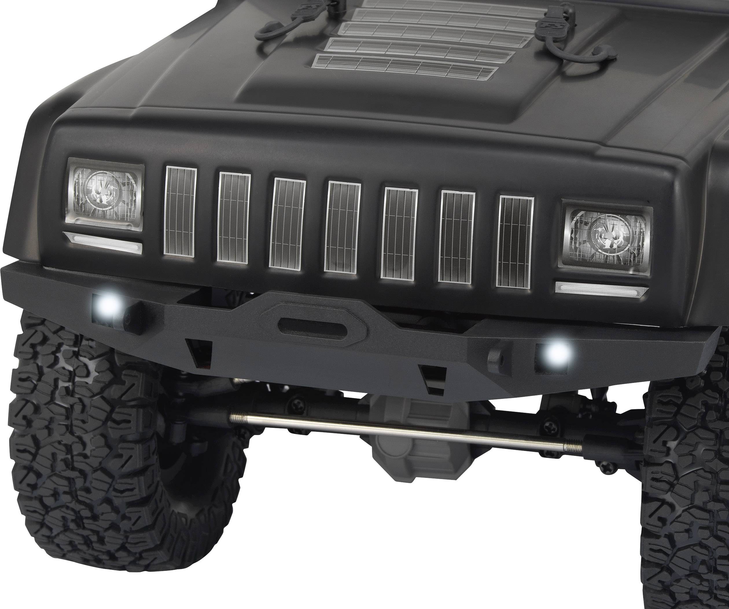 Reely Free Men Brushed 1:10 RC Modellauto Elektro Crawler Allradantrieb (4WD) 100% RtR 2,4GHz inkl. Akku, Ladegerät und