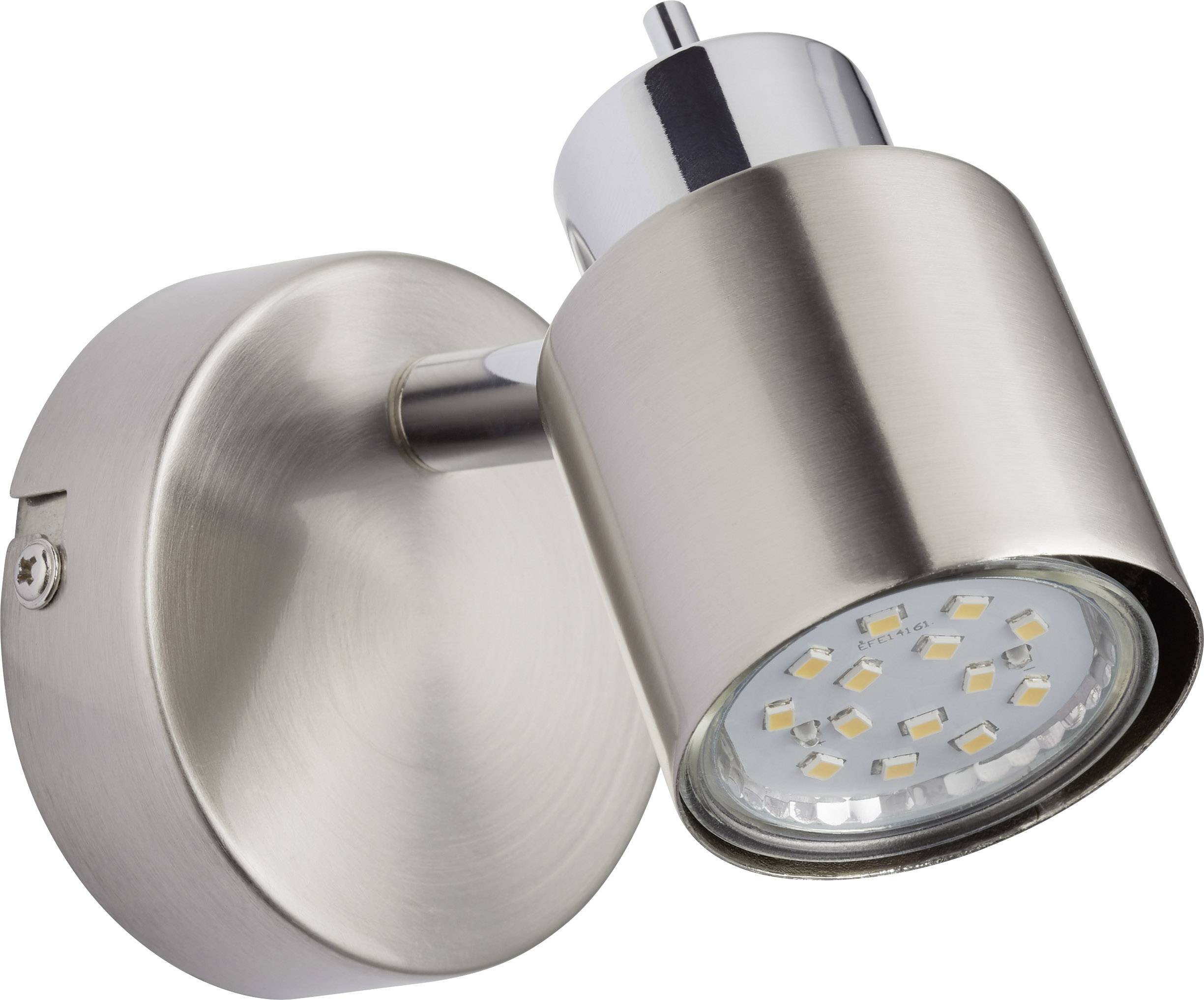 Brilliant Andres 74510/77 Wandstrahler GU10 42 W LED Nickel, Chrom