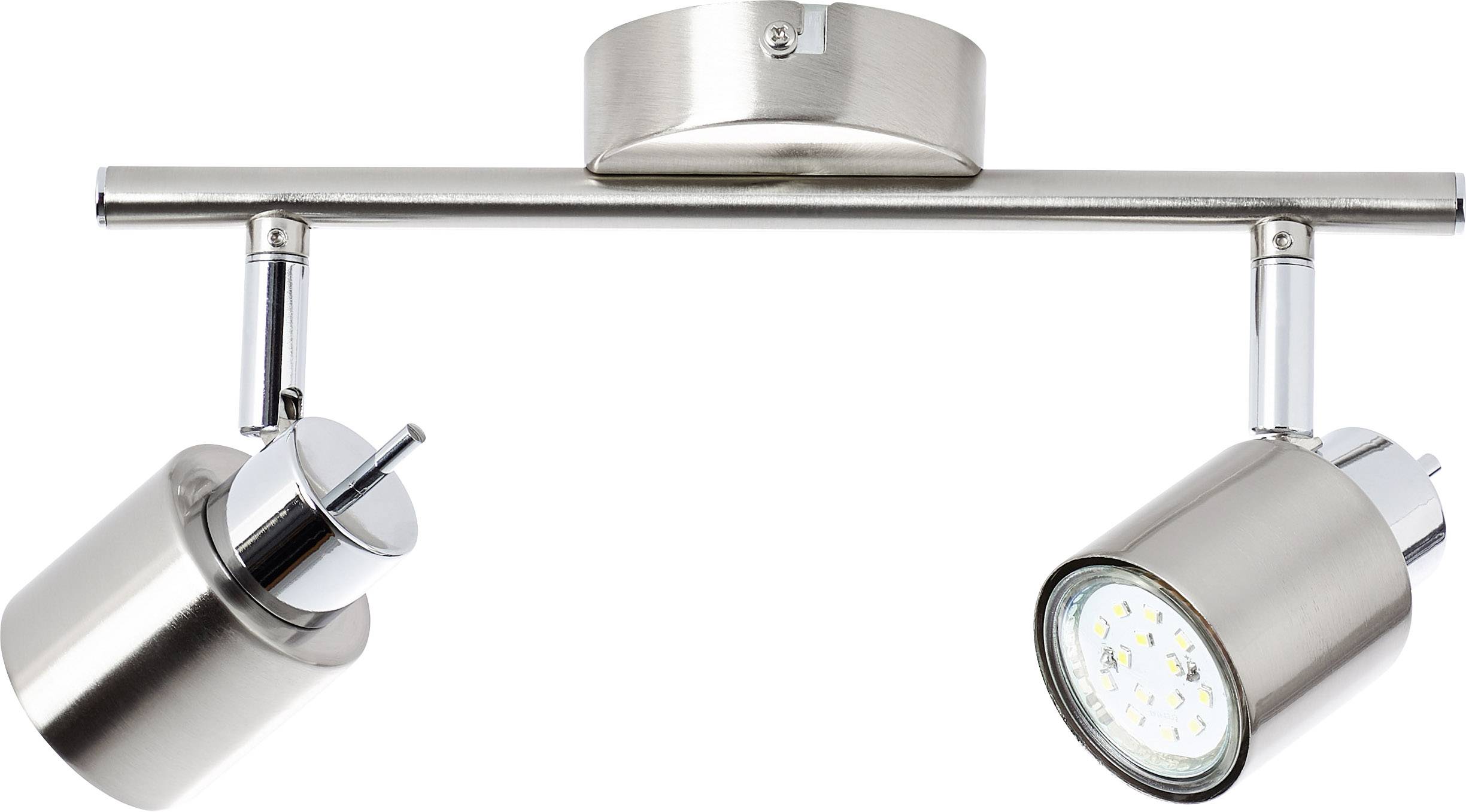 Brilliant Andres 74513/77 Deckenstrahler LED GU10 84 W Nickel, Chrom