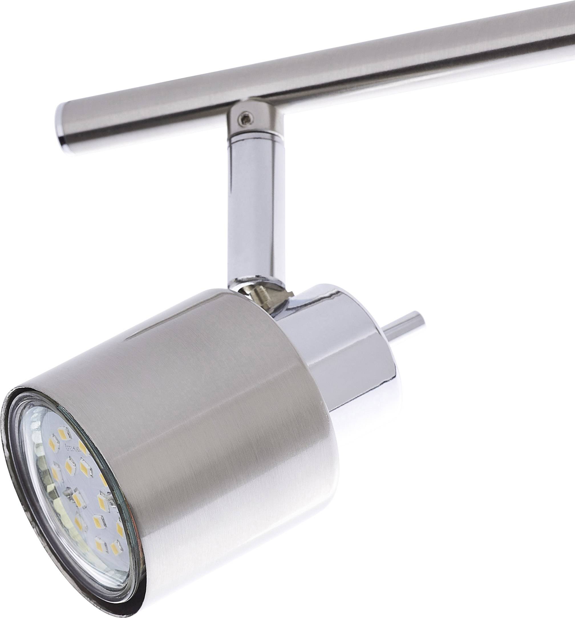 Brilliant Andres 74513/77 Deckenstrahler LED GU10 84 W Nickel, Chrom