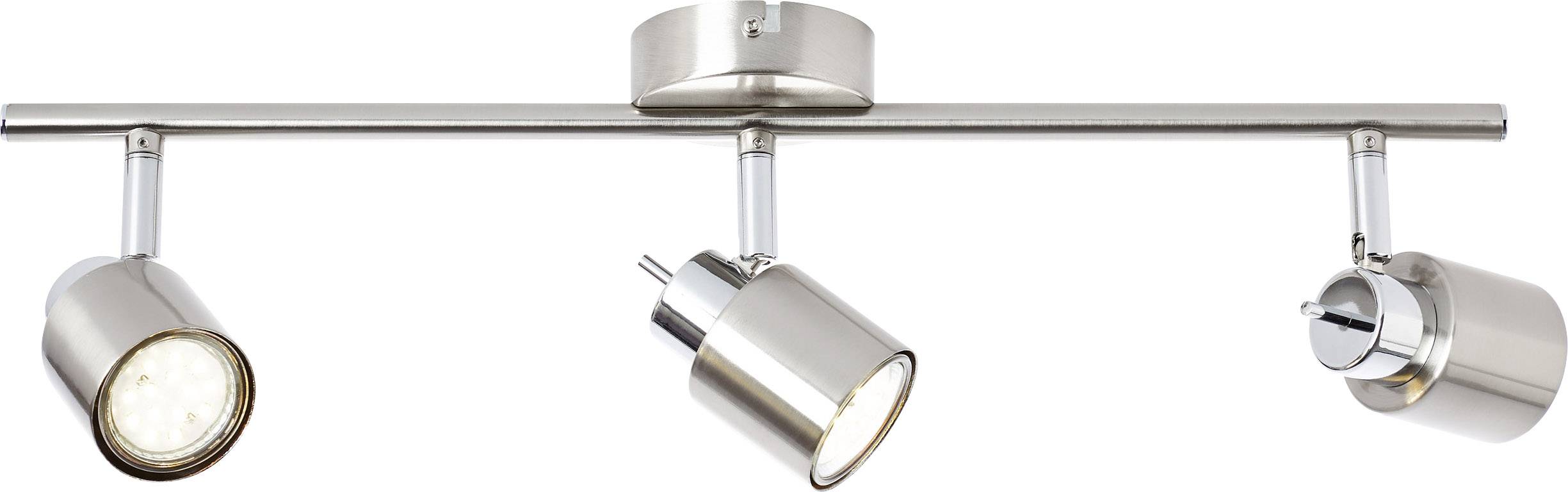 Brilliant Andres 74516/77 Deckenstrahler LED GU10 126 W Nickel, Chrom