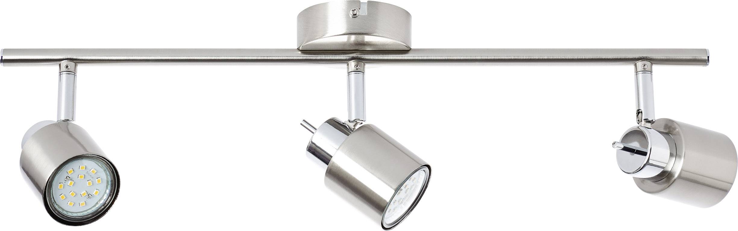 Brilliant Andres 74516/77 Deckenstrahler LED GU10 126 W Nickel, Chrom