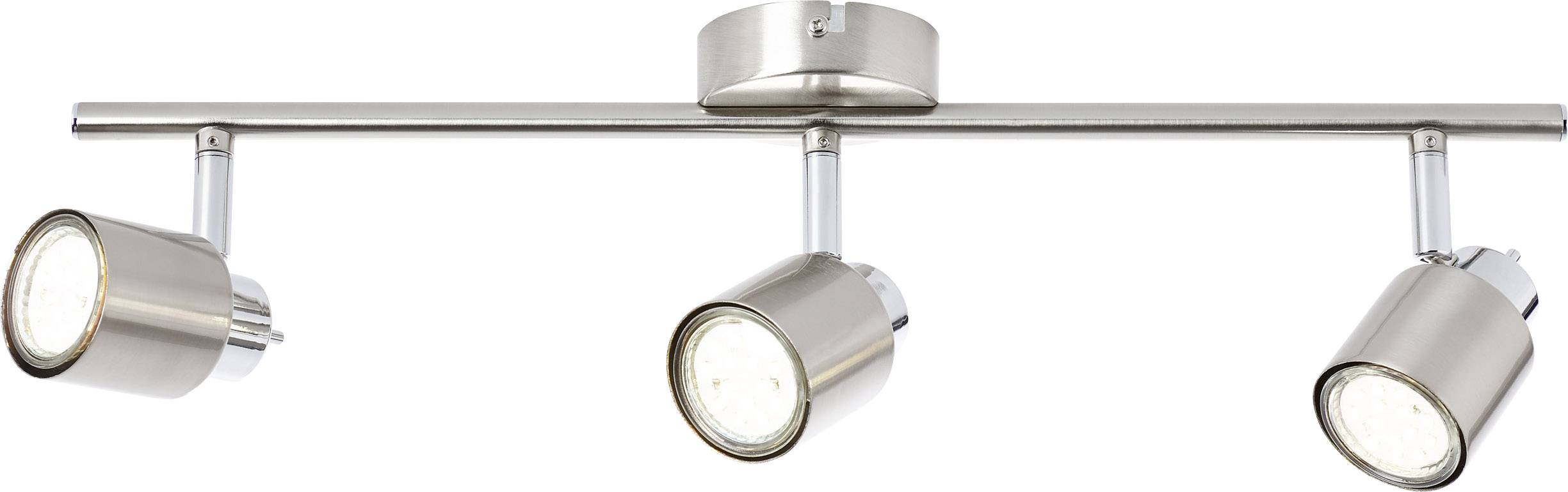 Brilliant Andres 74516/77 Deckenstrahler LED GU10 126 W Nickel, Chrom