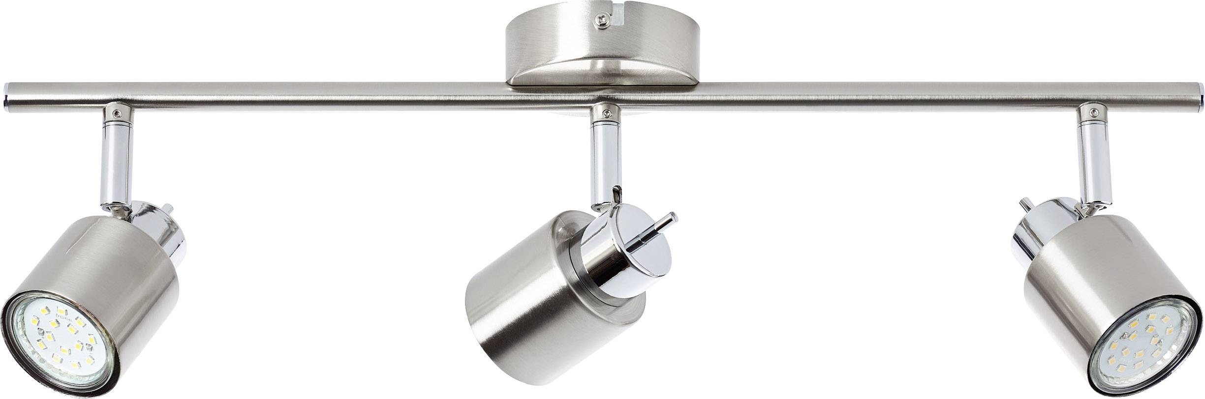 Brilliant Andres 74516/77 Deckenstrahler LED GU10 126 W Nickel, Chrom