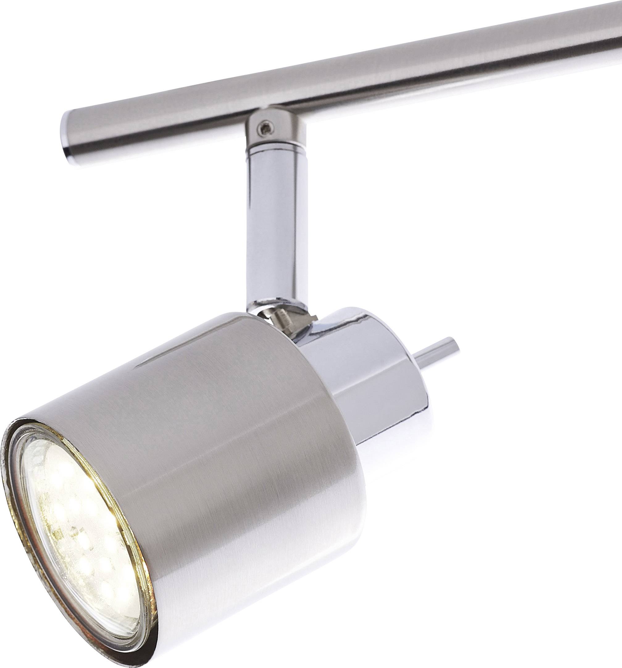 Brilliant Andres 74516/77 Deckenstrahler LED GU10 126 W Nickel, Chrom