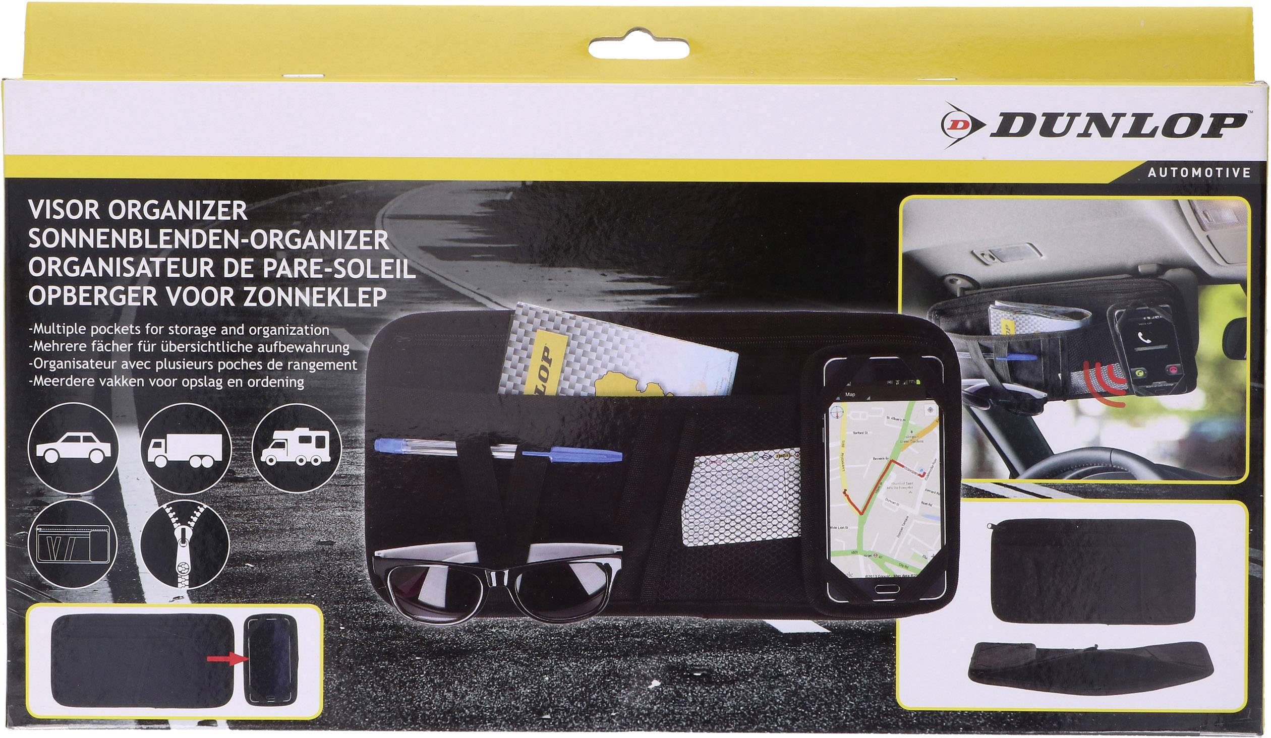 Dunlop 05323 Ablagefach (L x B x H) 185 x 360 x 15 mm