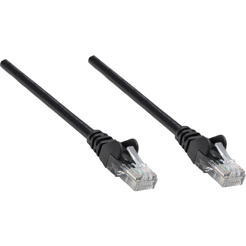 Intellinet 338387 RJ45 Câble réseau, câble patch CAT 5e U/UTP 1.50 m noir