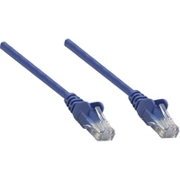 Intellinet 350723 RJ45 Netzwerkkabel, Patchkabel CAT 6a S/FTP 0.50 m Blau Einzelschirm, Gesamtschir Intellinet 350723 RJ45 Netzwerkkabel, Patchkabel CAT 6a S/FTP 0.50 m Blau Einzelschirm, Gesamtschir