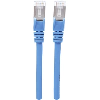 Intellinet 350754 RJ45 Netzwerkkabel, Patchkabel CAT 6a S/FTP 2.00m Blau Folienschirm, Geflechtschirm, Halogenfrei 1St. Intellinet 350754 RJ45 Netzwerkkabel, Patchkabel CAT 6a S/FTP 2.00m Blau Folienschirm, Geflechtschirm, Halogenfrei 1St.
