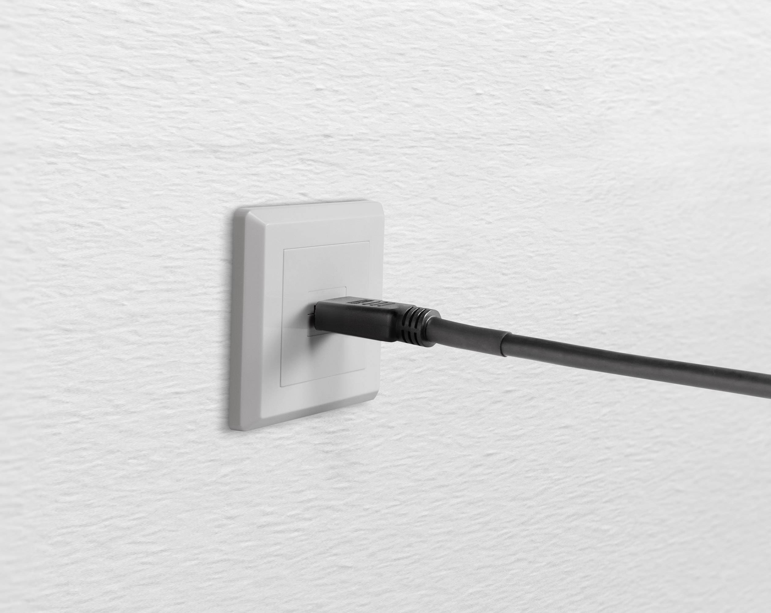 Renkforce RF-4724906 HDMI Adapter [1x HDMI-Buchse - 1x HDMI-Buchse] Weiß vergoldete Steckkontakte