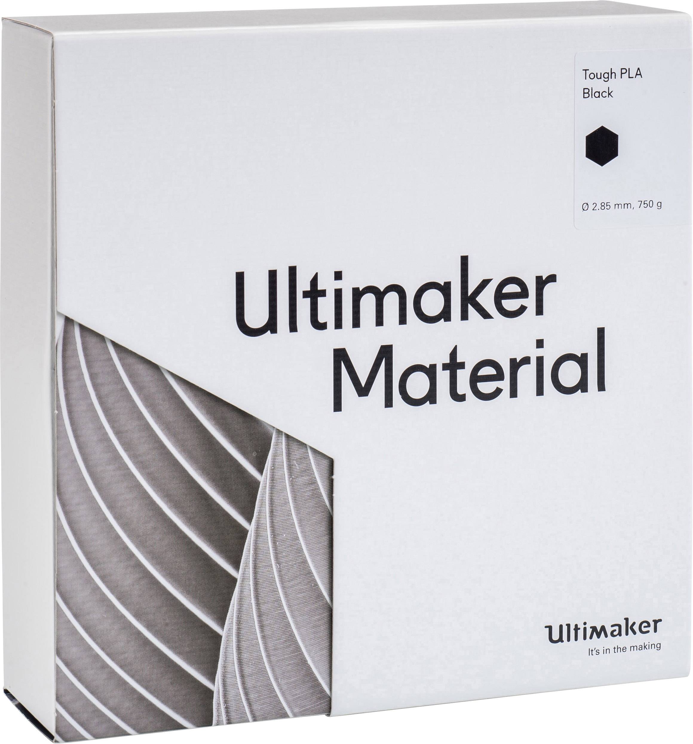 UltiMaker Filament Tough PLA 2.85mm Schwarz 750g