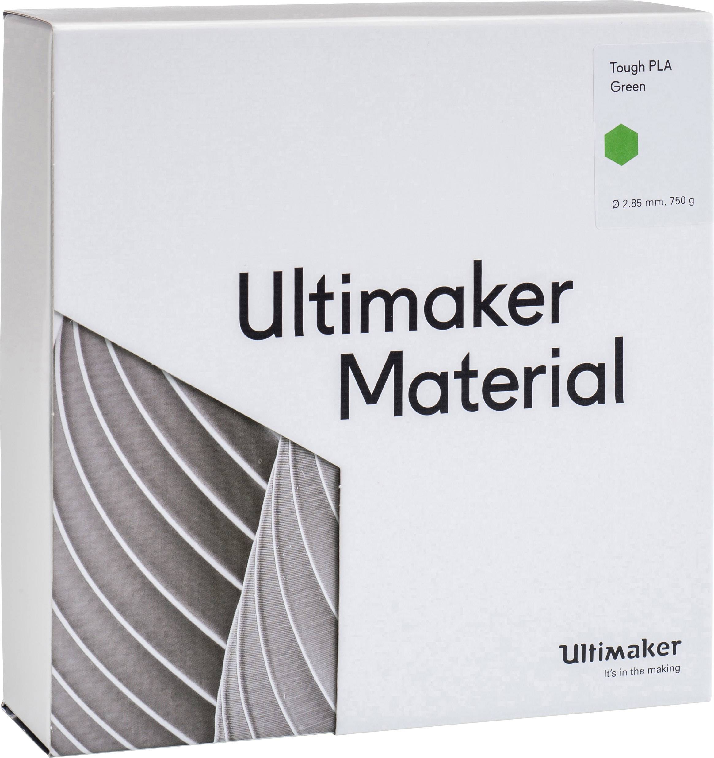 UltiMaker Filament Tough PLA 2.85mm Grün 750g
