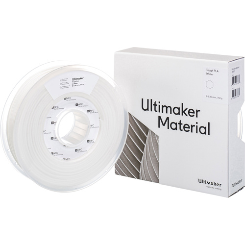Ultimaker Filament Tough PLA 2.85 mm blanc 750 g