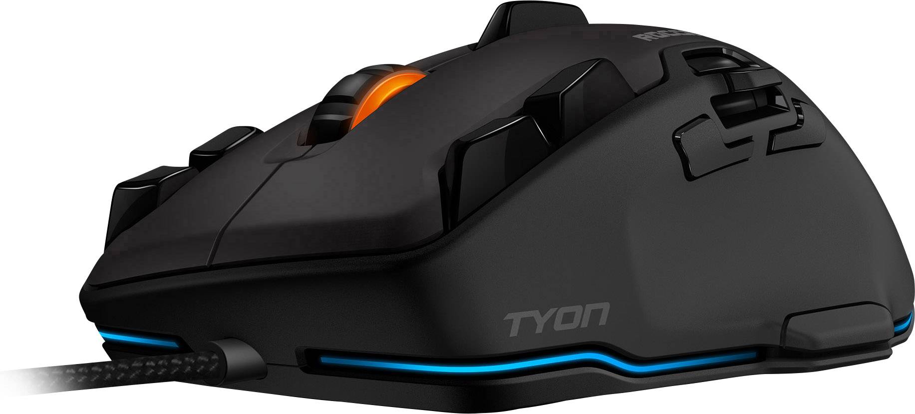 ROCCAT Tyon All Action Multi-Button Gaming - Maus - Laser - 16 Tasten - kabelgebunden - USB