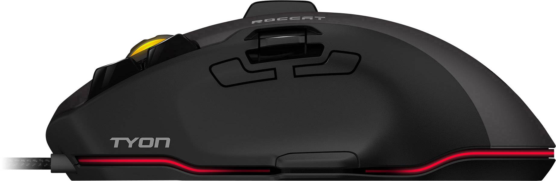 ROCCAT Tyon All Action Multi-Button Gaming - Maus - Laser - 16 Tasten - kabelgebunden - USB