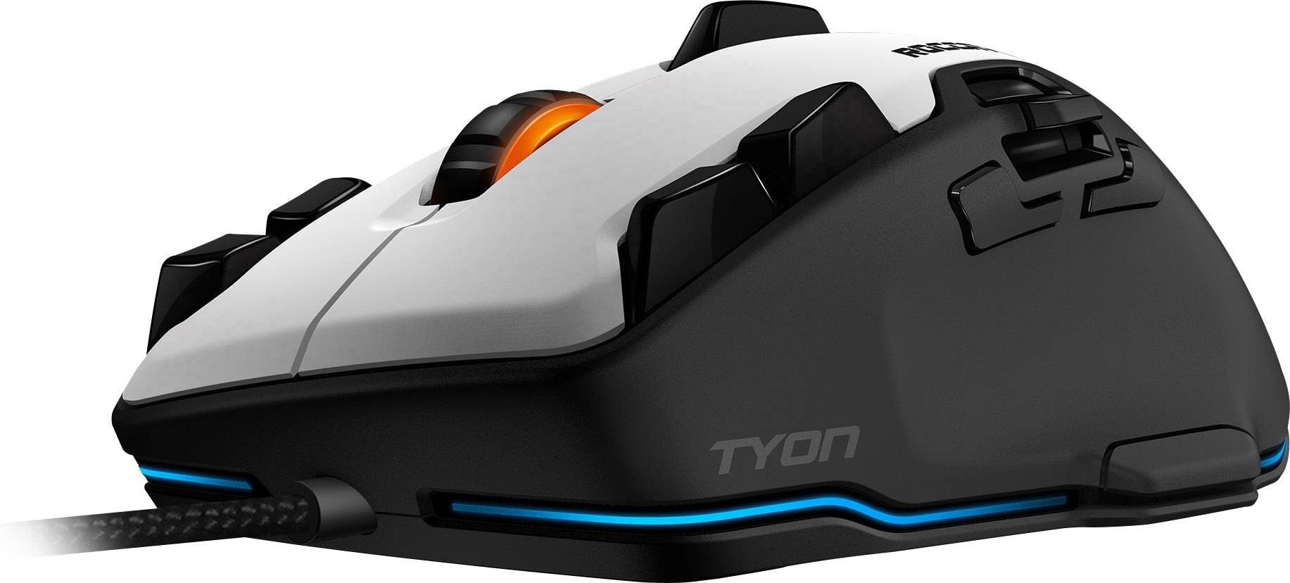 ROCCAT Tyon All Action Multi-Button Gaming - Maus - Laser - 16 Tasten - kabelgebunden - USB