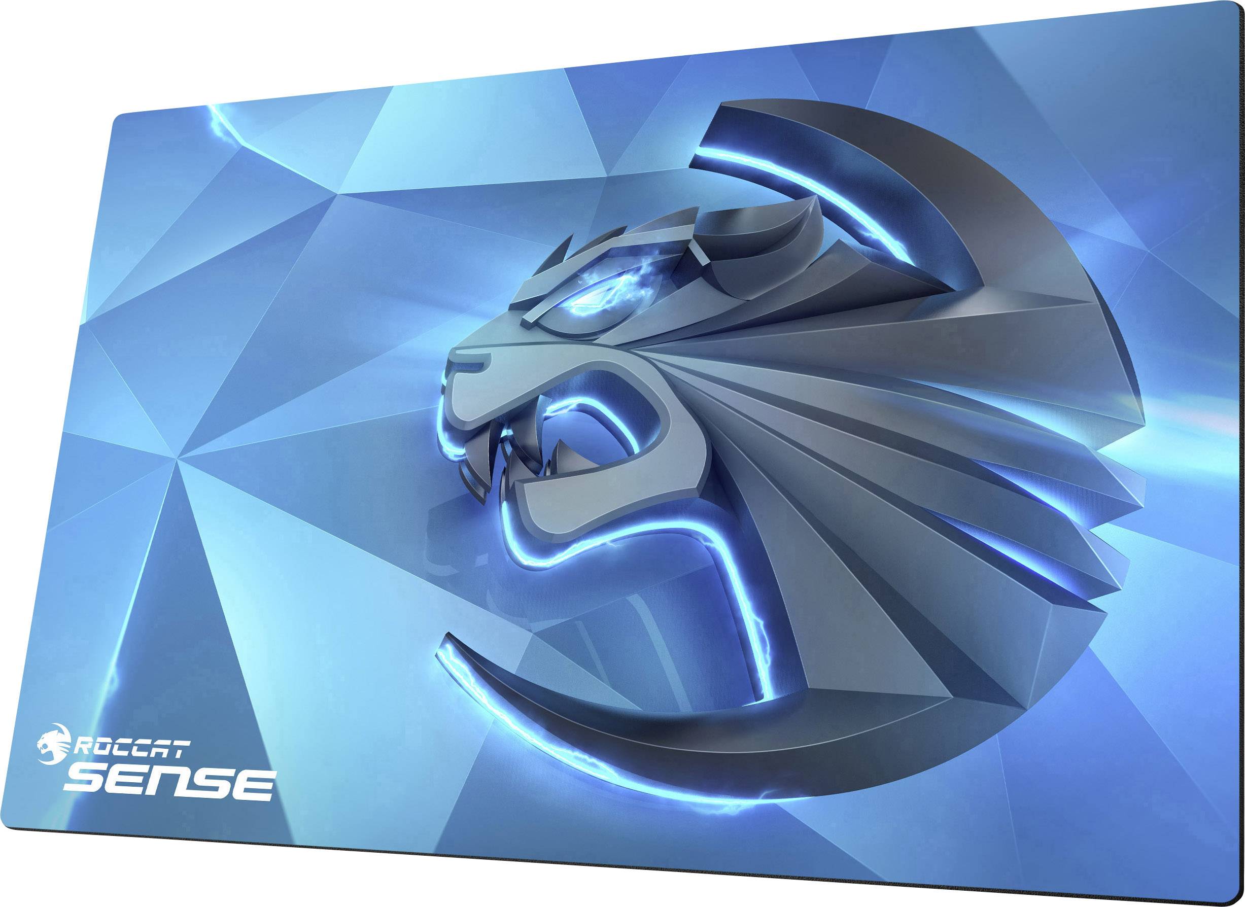 Roccat Sense Kinetic Gaming-Mauspad Blau, Schwarz