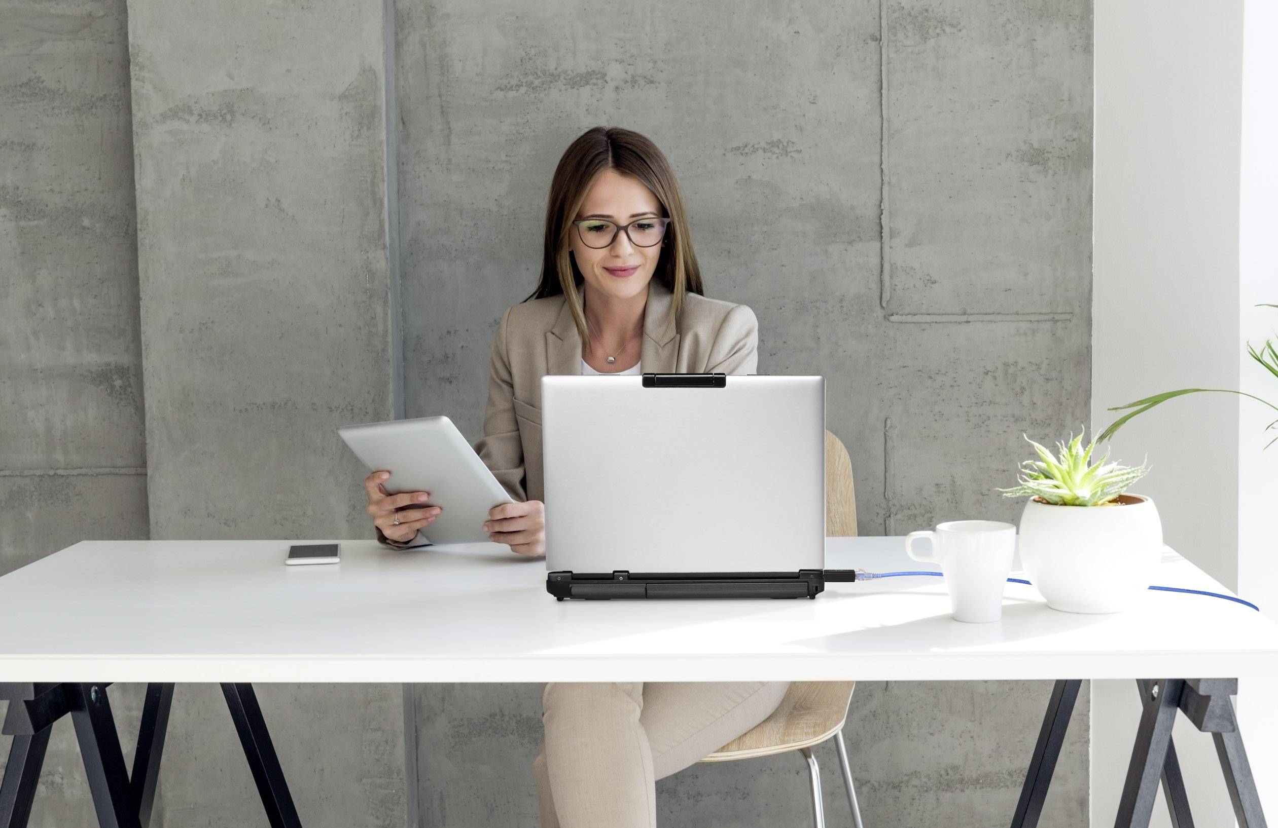 Renkforce RF-3386050 Netzwerkadapter 1000MBit/s USB-C® (USB 3.2 Gen 1), LAN (10/100/1000MBit/s)