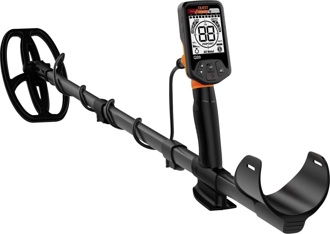 QUEST Q20 Metalldetektor digital (LCD), akustisch Q20