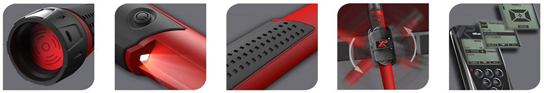 XP Metal Detectors Pinpointer MI-6 Handdetektor akustisch, Vibration 8392A - A01