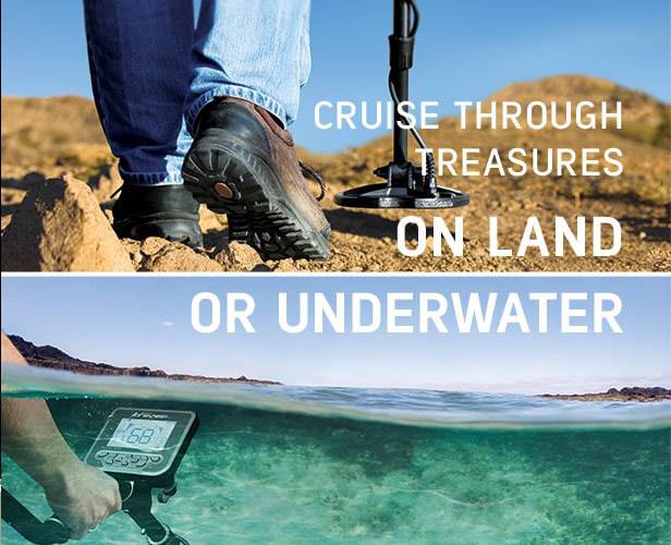 Makro Multi Kruzer Metalldetektor digital (LCD), akustisch, Vibration KKKR180418